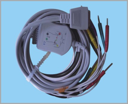上海光电一体式心电图机12导联线