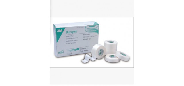 美国3m Durapore 耐久丝绸胶带高强度外科1538