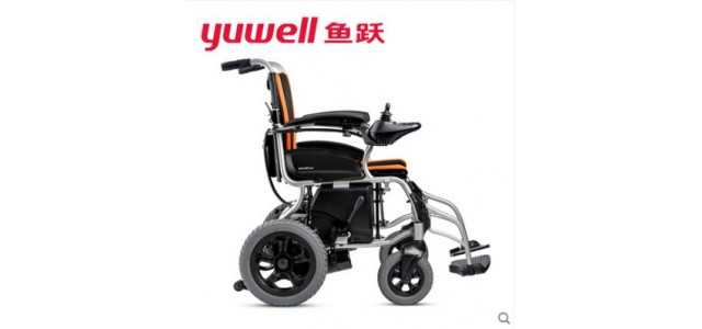 鱼跃电动轮椅折叠轻便老人老年人残疾人全自动智能