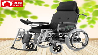 智能型刹车老年轮椅 百瑞康轮椅EW1200