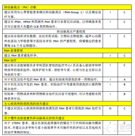 ESC2015 指南：肺动脉高压诊疗（中文版）