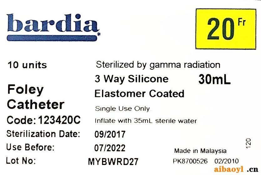 批发123420C导尿管22号20号18号