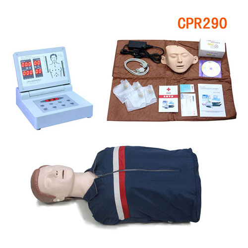 医用急救人体模型  HM/CPR290标配/半身牛津袋装